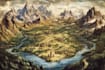 draw vector map fantasy map 2d isometric map