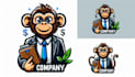 design awesome monkey mascot logo within 1 day