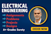 do electrical engineering assignments projects lab reports matlab