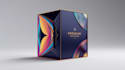 design product packaging, box packaging, and label