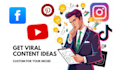 provide viral content ideas tailored to niche for youtube and more