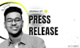 write a press release as a journalist