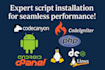 expertly install any script for seamless performance