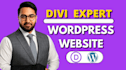 create wordpress website using divi, divi website expert