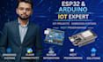 do arduino esp32 iot projects, embedded systems and mqtt programming