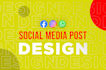 do social media post design