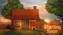 animated pixel art background looped