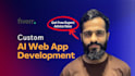 be your full stack web developer for custom web app development