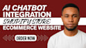 integrate ecommerce shopify store ai chatbot grok chatgbt for your website