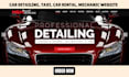 car detailing app, auto detailing, valet car repair mechanic car wash website