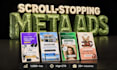 design high converting meta ads creatives