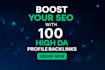 do 100 profile creation backlinks with high da pa