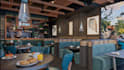 render apartment interior, redesign cafe, coffee shop, realistic external model