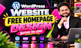 design wordpress website using elementor and divi,  elementor wordpress website