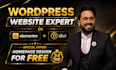 create wordpress website using elementor and divi, elementor wordpress website