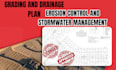 do grading and drainage plan stormwater management in autocad civil 3d