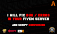 fix any bug in your qbcore or qbox fivem server