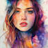 create amazing watercolor portraits