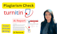 check plagiarism provide urgent ai report proofreading and editing