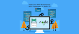 do web scraping using node js python scrapy playwright puppeteer