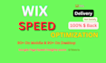 optimize your wix website speed optimization