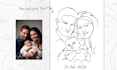 create line art, digital illustration, and sketch
