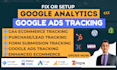 setup google analytics ga4, ads conversion server side tracking via GTM