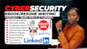 write cybersecurity tech resume resume writing cv technical writing data analyst