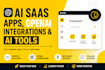 build ai saas apps, ai websites, ai integrations and ai tools