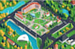 create a professional isometric map
