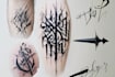 create lettering, script, calligraphy tattoo designs