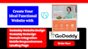 redesign godaddy website design godaddy website develop godaddy website