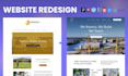 redesign your website into a clean modern layout