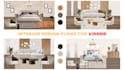 create an interior design plan for your airbnb