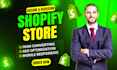 design and develop a premium shopify store for ecommerce