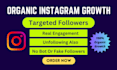 do super fast organic instagram growth follower