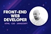 create a static website or landing page using HTML CSS js