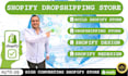 design and develop a dropshipping shopify store design
