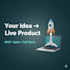 your startup mvp or saas product from idea to launch