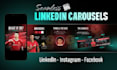 do linkedin carousel post design quickly