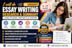 do urgent essay writing, research and summary, case studies, report and paper