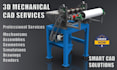 create 3d cad models, mechanical designs and engineering projects