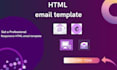 design responsive HTML email templates