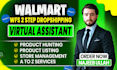 be your walmart 2 step dropshipping  walmart wfs wholesale va