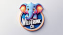 design elephant mascot design logo within 1 day