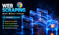 do web scraping and browser automation in python