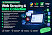 do web scraping and browser automation in python