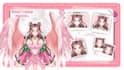 draw custom pngtuber model vtuber anime character live2d vtuber model design
