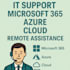 give IT support microsoft 365 azure cloud remote services