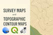 create accurate survey maps and topographic contour maps